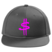 Picture of Classic Grey Snapback Pink$