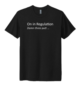 Picture of Premium Black Chuckle Tee "On In Regulation”
