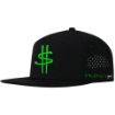 Picture of Frenzy New Style Black Snapback Green $